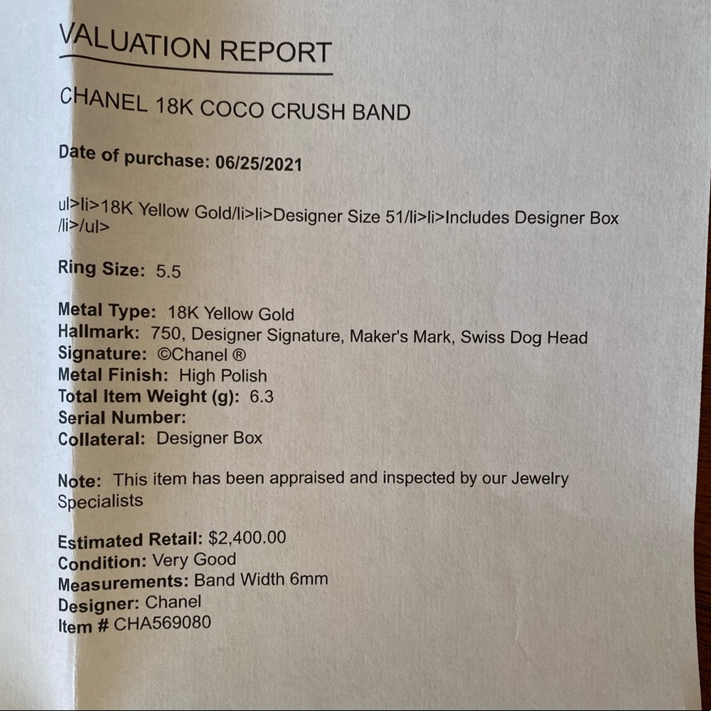 Chanel Ring - image 6